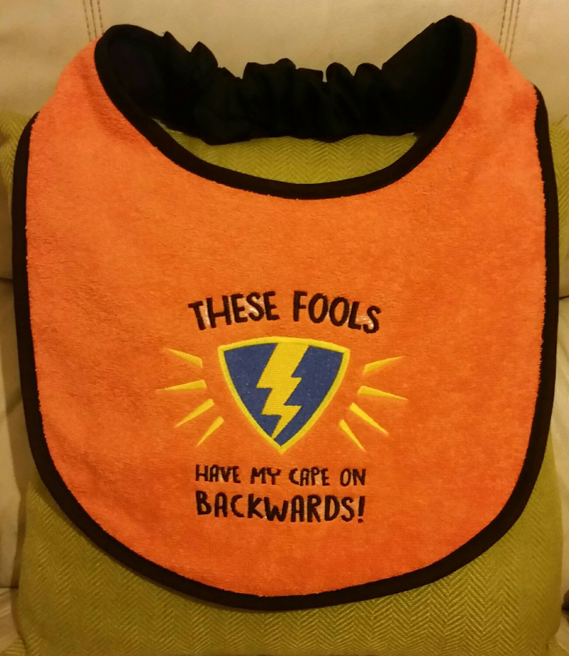 Large Breed Dog Bib: Absorbent Terry Towel, Newfoundland, St Bernard