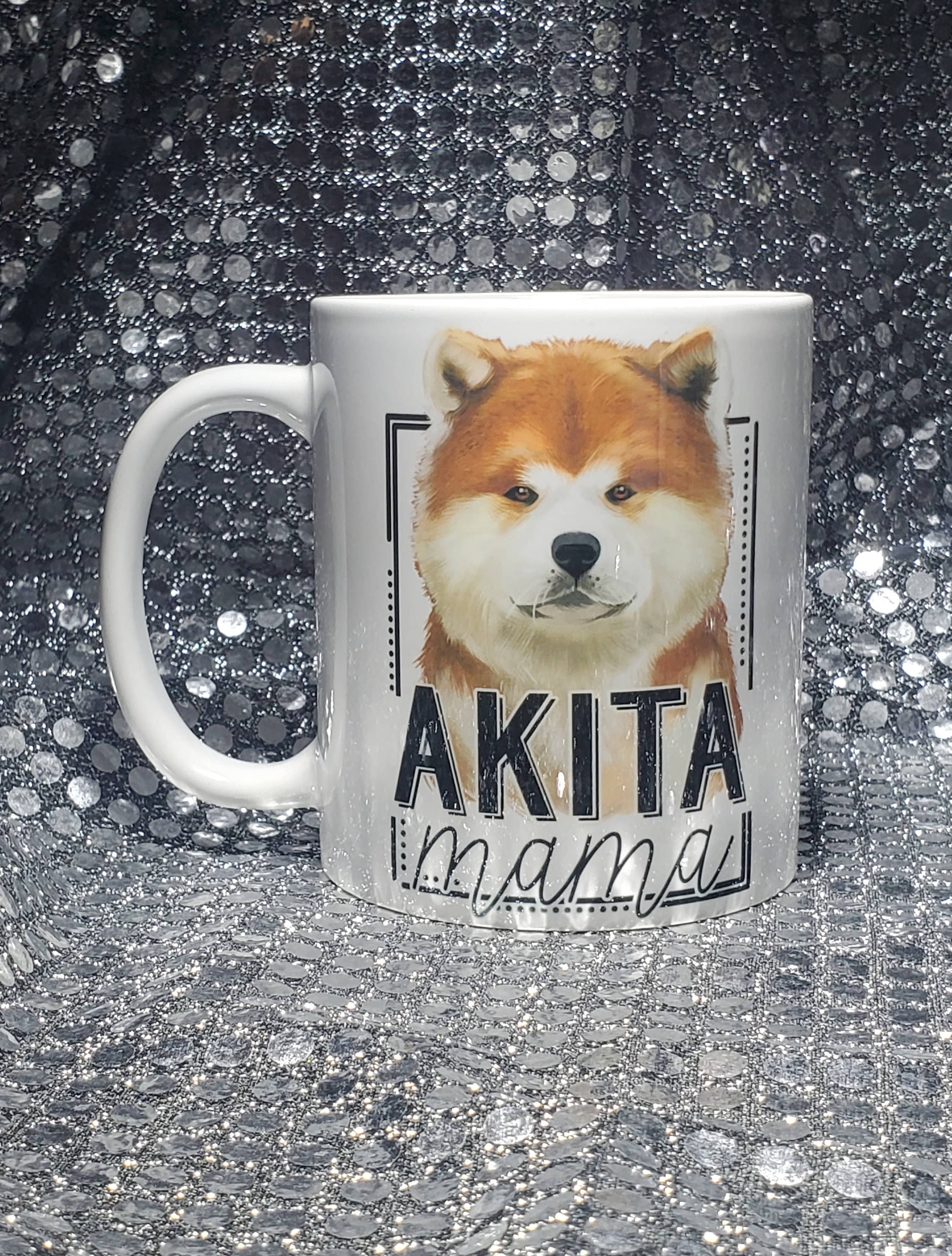 Personalized Akita Mama Mug: Dog Owner Gift