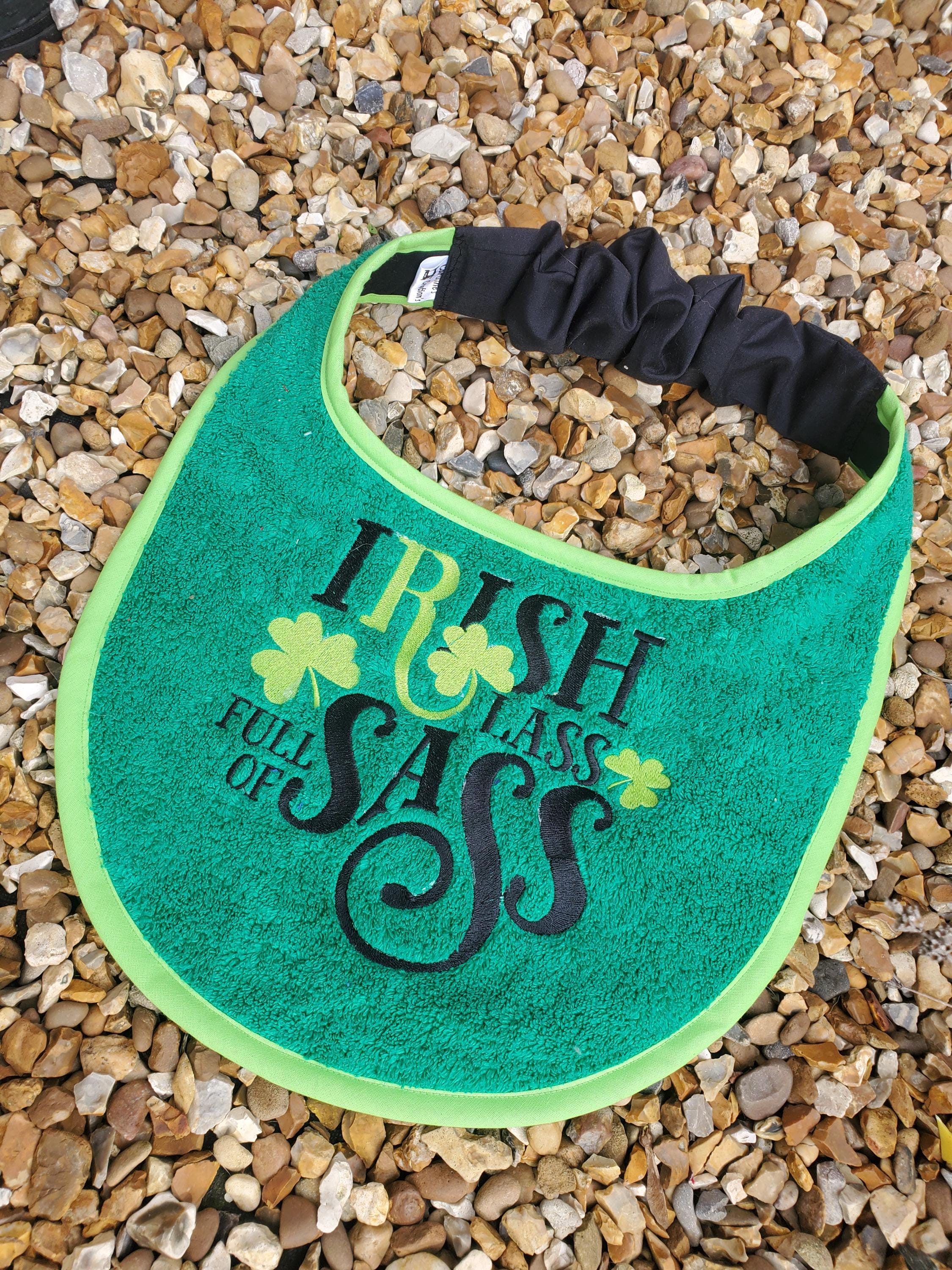 Personalized Large Dog Bib: Terry Towel Slobber Bib, Newfoundland Breed