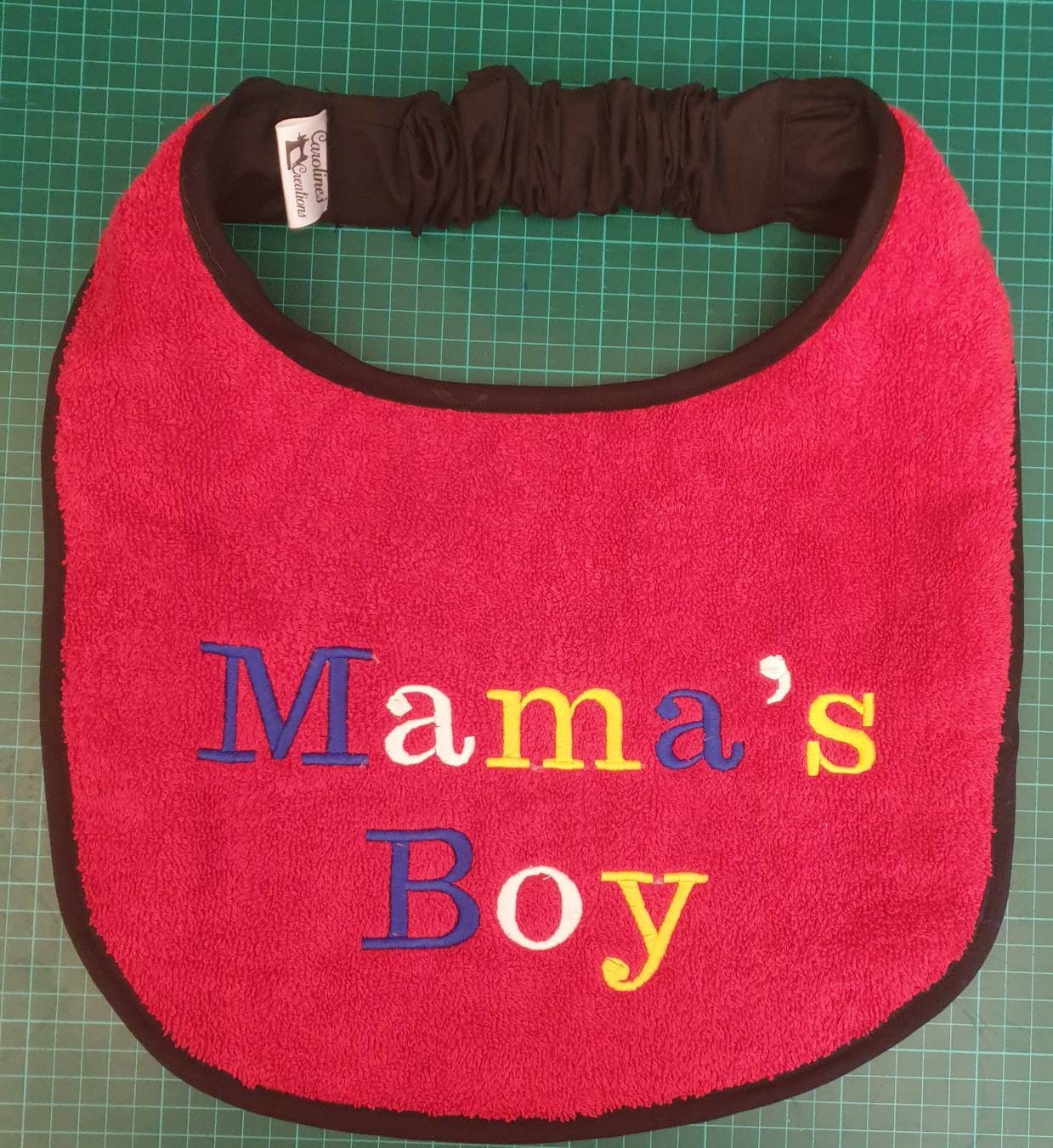 Large Breed Dog Bib: Absorbent Terry Towel, Newfoundland, St Bernard