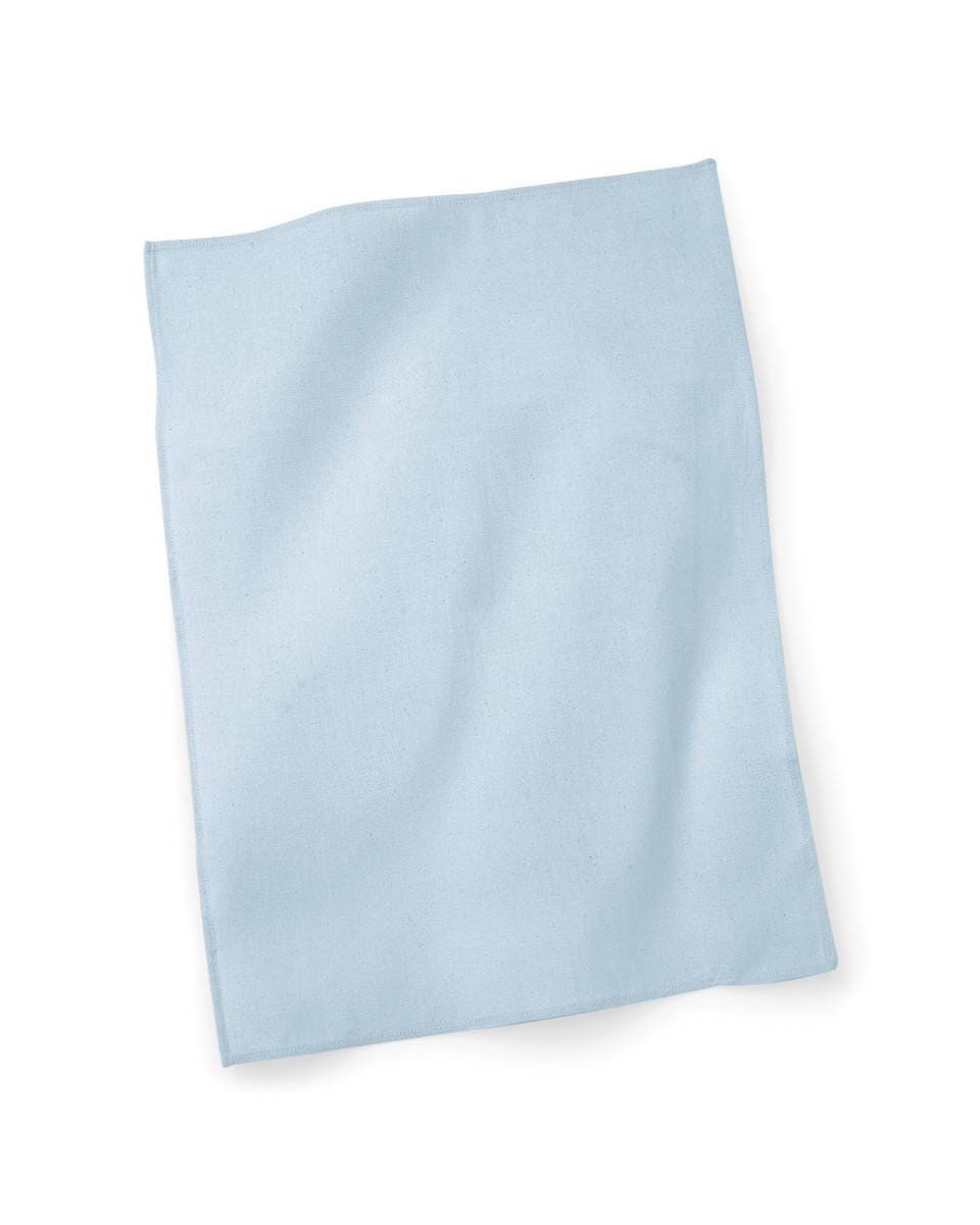 Embroidered Cotton Tea Towel: Crazy Dog Lady Gift