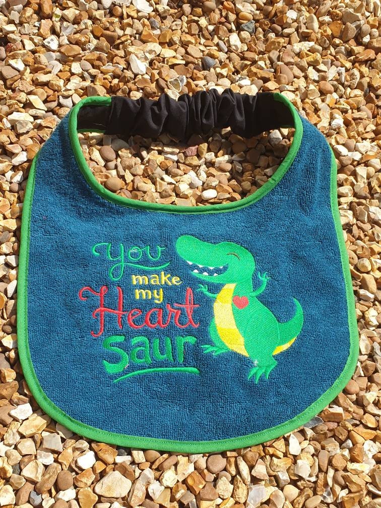 Large Breed Dog Bib: Absorbent Terry Towel, Newfoundland, St Bernard