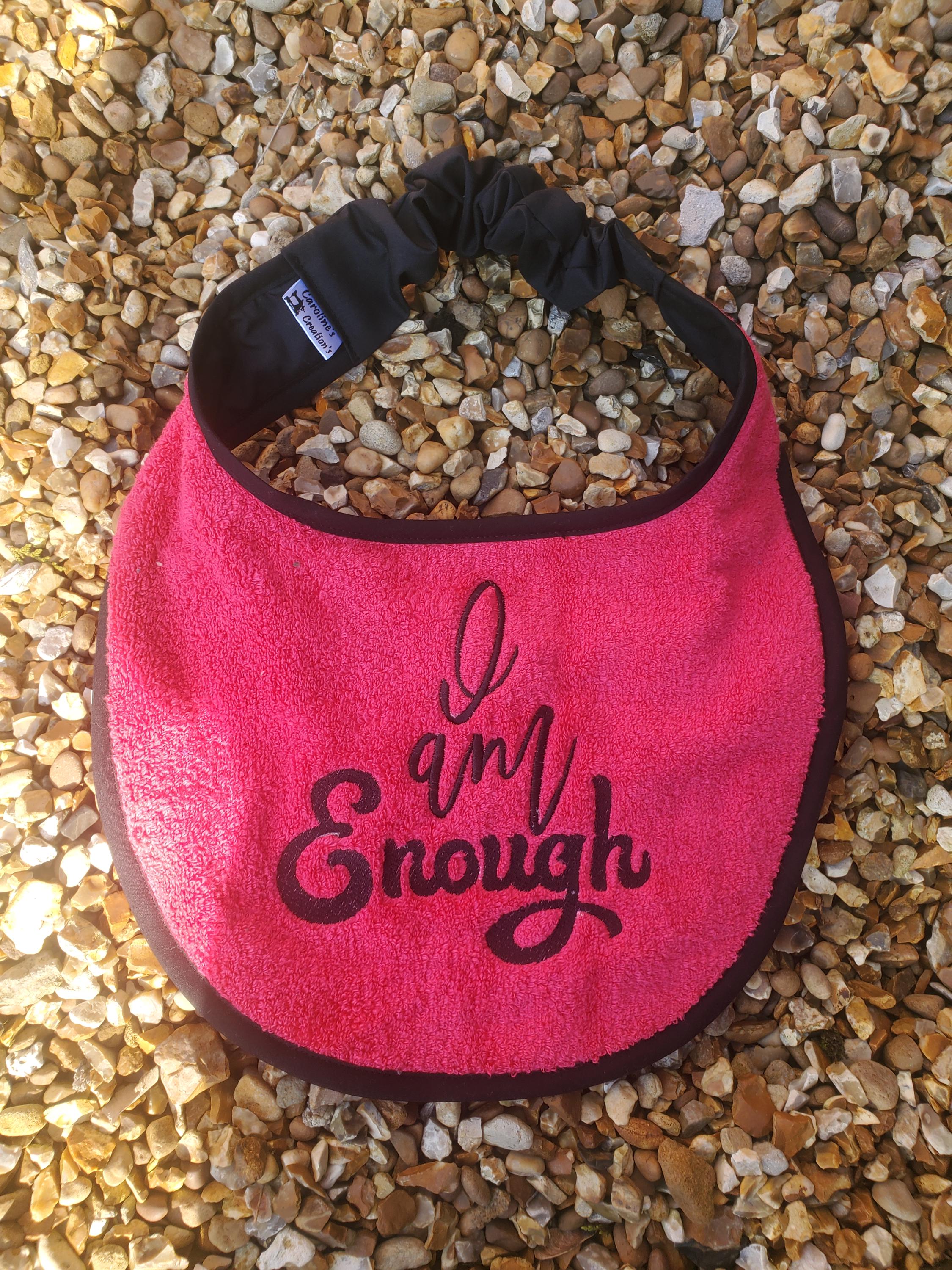 Personalized Large Breed Dog Bib: Terry Towel Slobber Catcher