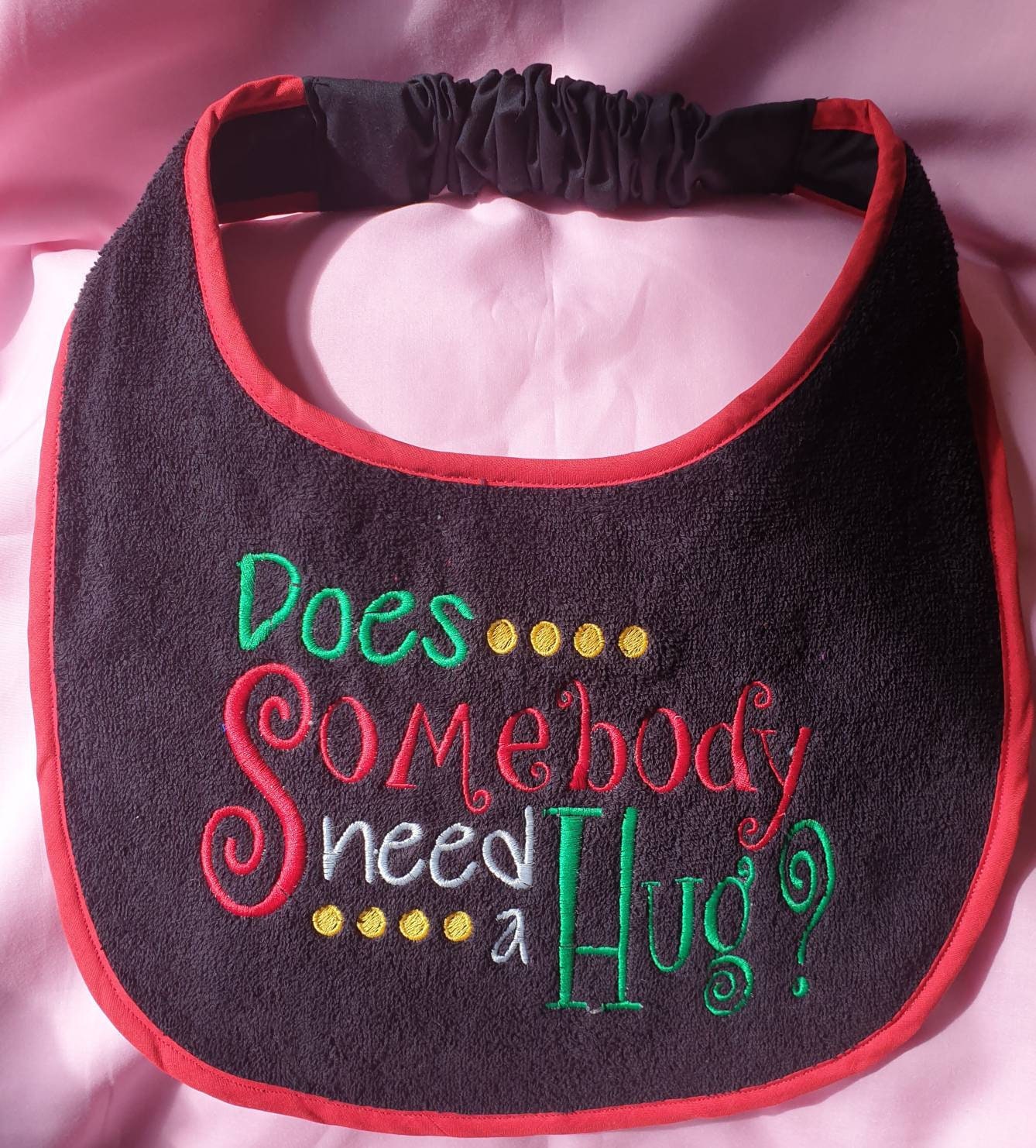 Large Breed Dog Bib: Absorbent Terry Towel, Newfoundland, St Bernard