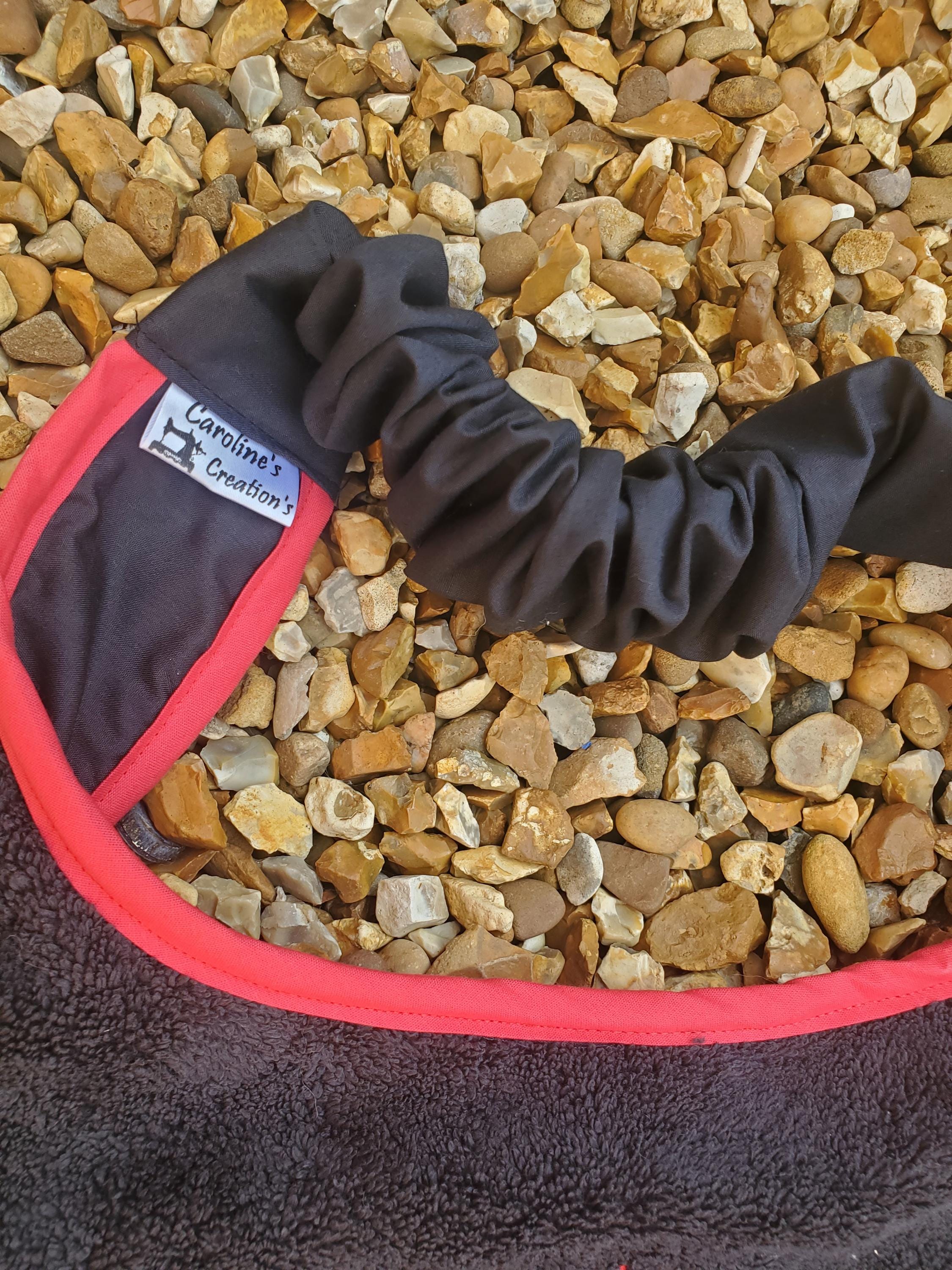 Halloween Dog Bib: Large Breed Terry Towel Slobber Bib
