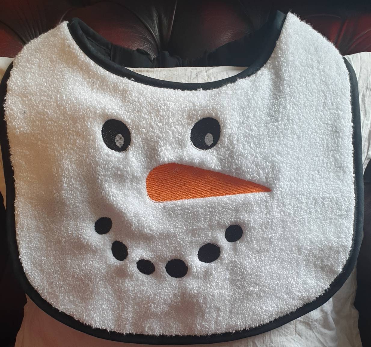 Large Dog Drool Bib: Terry Towel, Newfoundland Breed