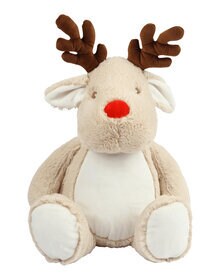 Personalised Christmas Bear - Handmade Embroidered Teddy Bear | New Baby Gift UK