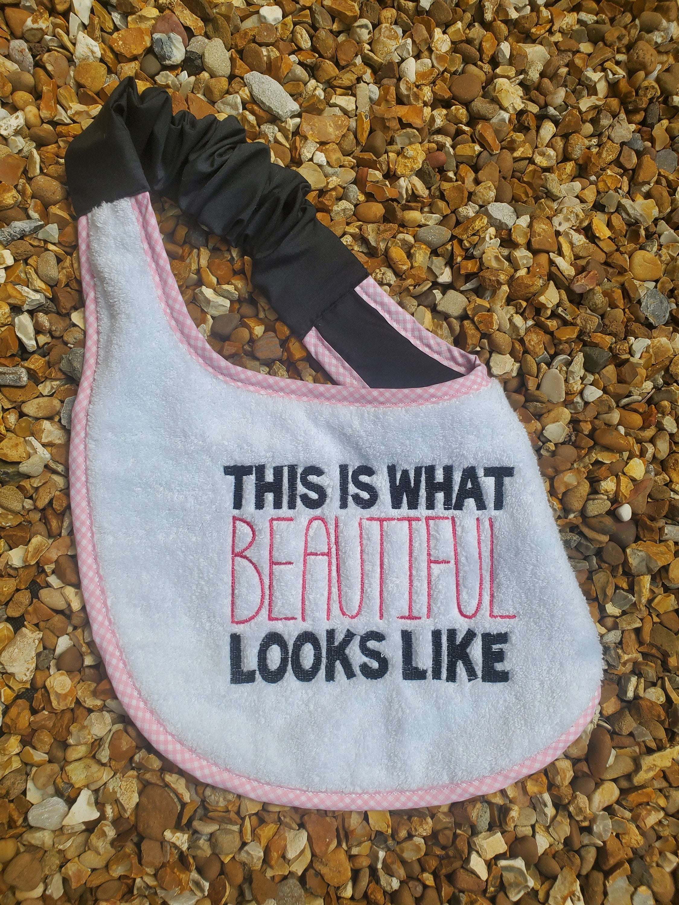 Large Breed Dog Bib: Absorbent Terry Towel, Newfoundland, St Bernard