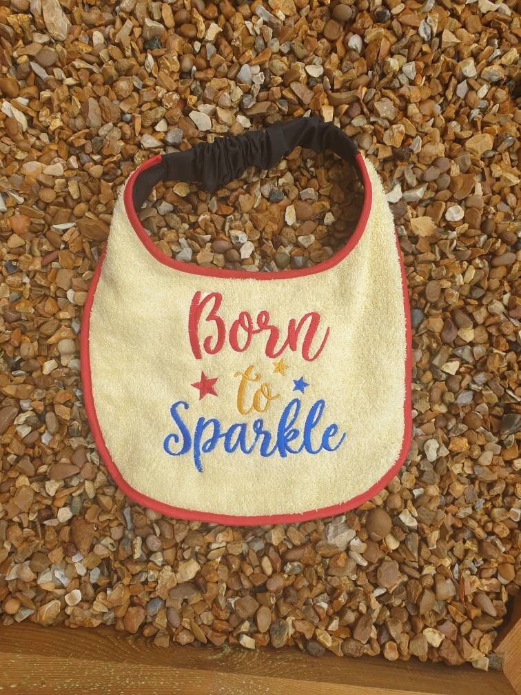 Large Breed Dog Bib: Absorbent Terry Towel, Newfoundland, St Bernard