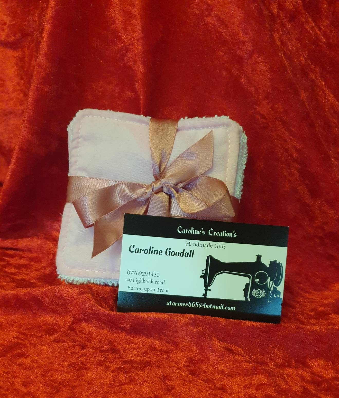 Reusable Cotton Face Wipes: Makeup Remover Pads, Pack of 6