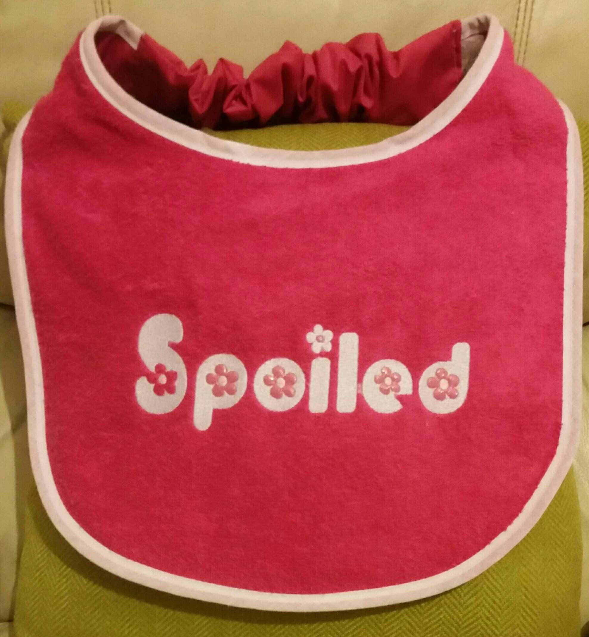 Large Breed Dog Bib: Terry Towel Drool Bib, Newfoundland St Bernard