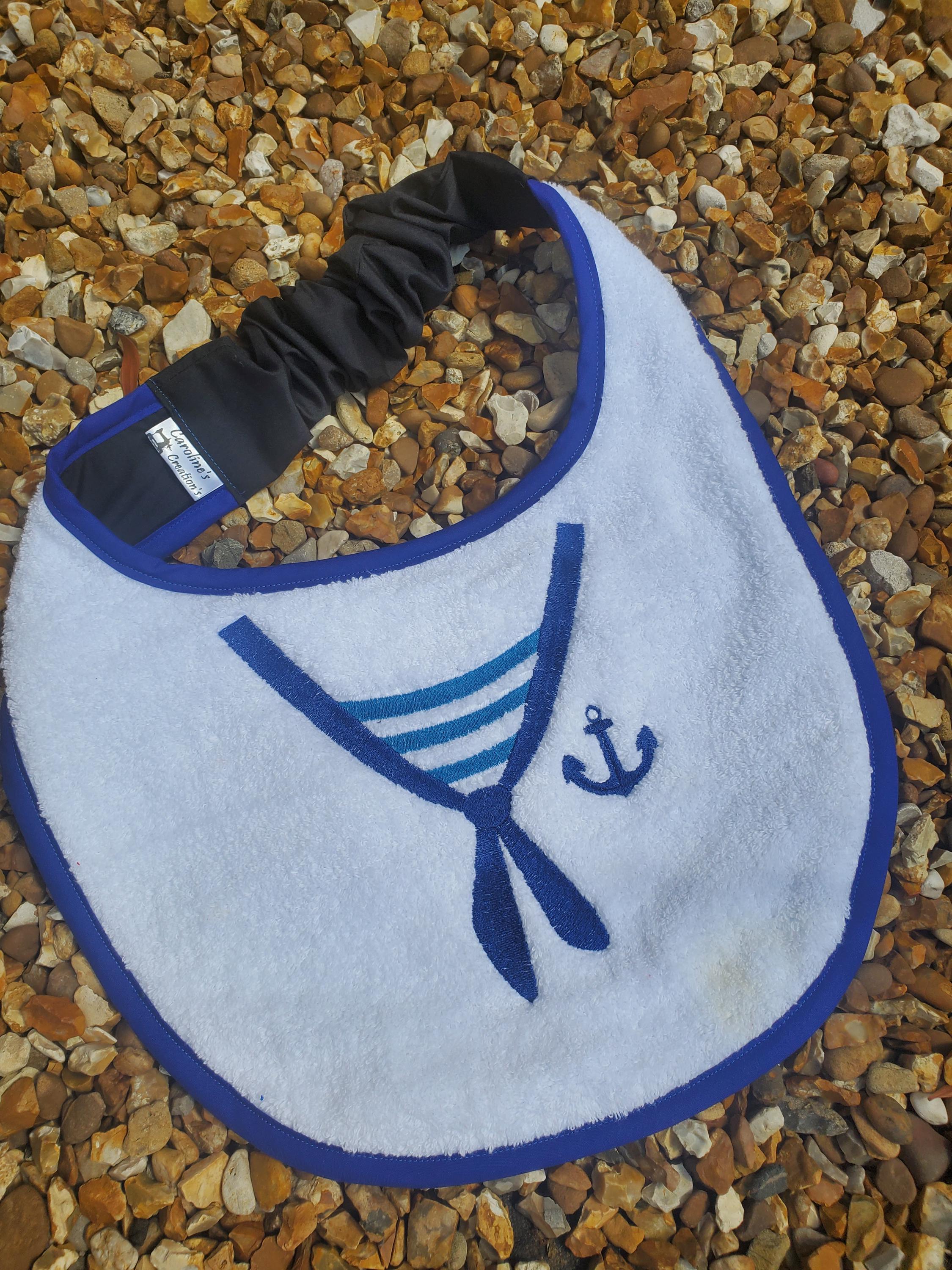 Large Breed Dog Bib: Absorbent Terry Towel, Newfoundland, Personalized