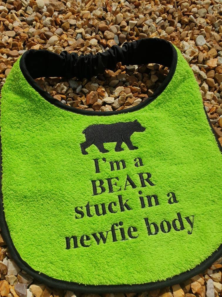 Large Breed Dog Bib: Absorbent Terry Towel, Newfoundland Drool Catcher