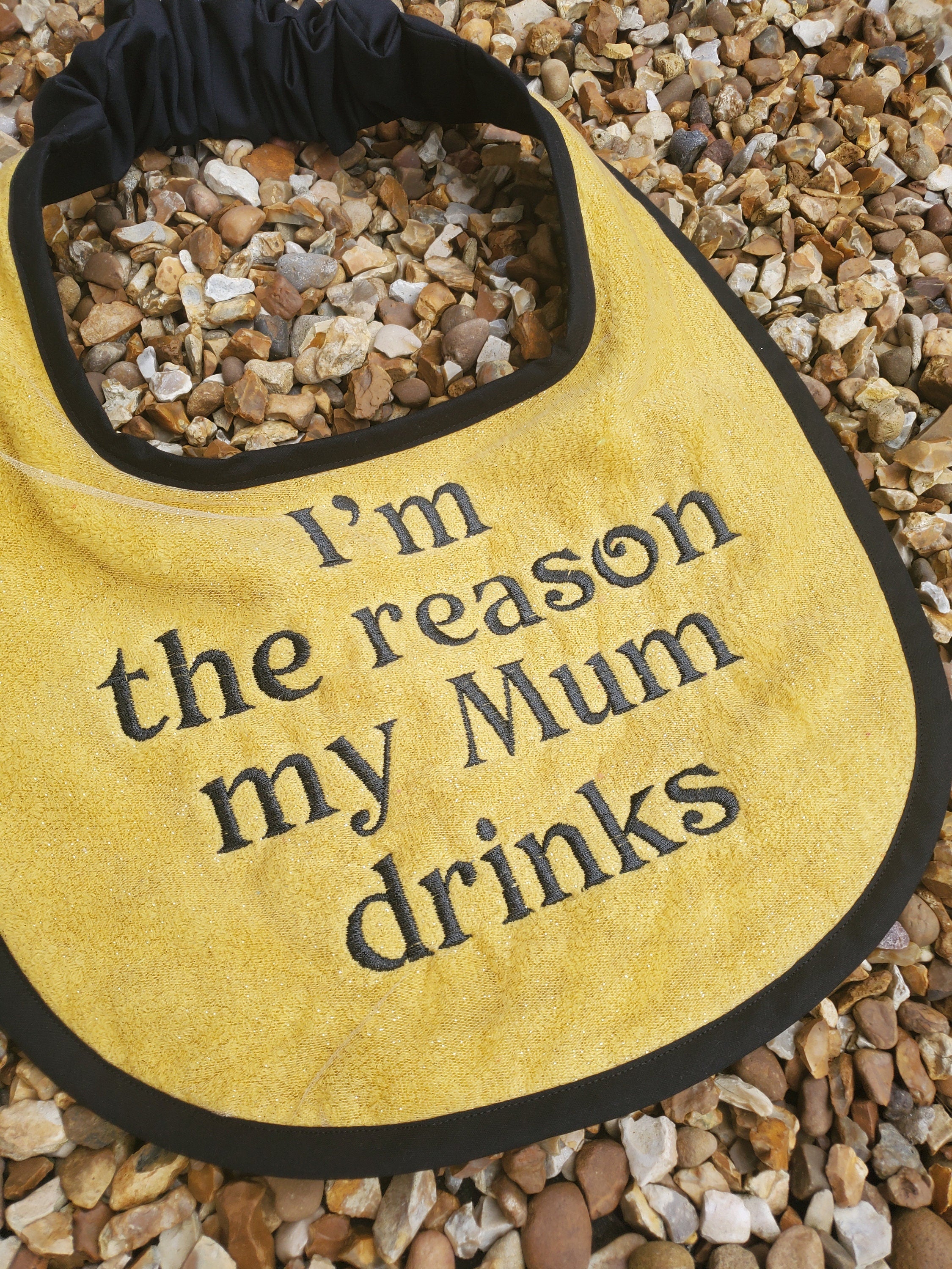 Large Breed Dog Bib: Absorbent Terry Towel, Newfoundland, St Bernard