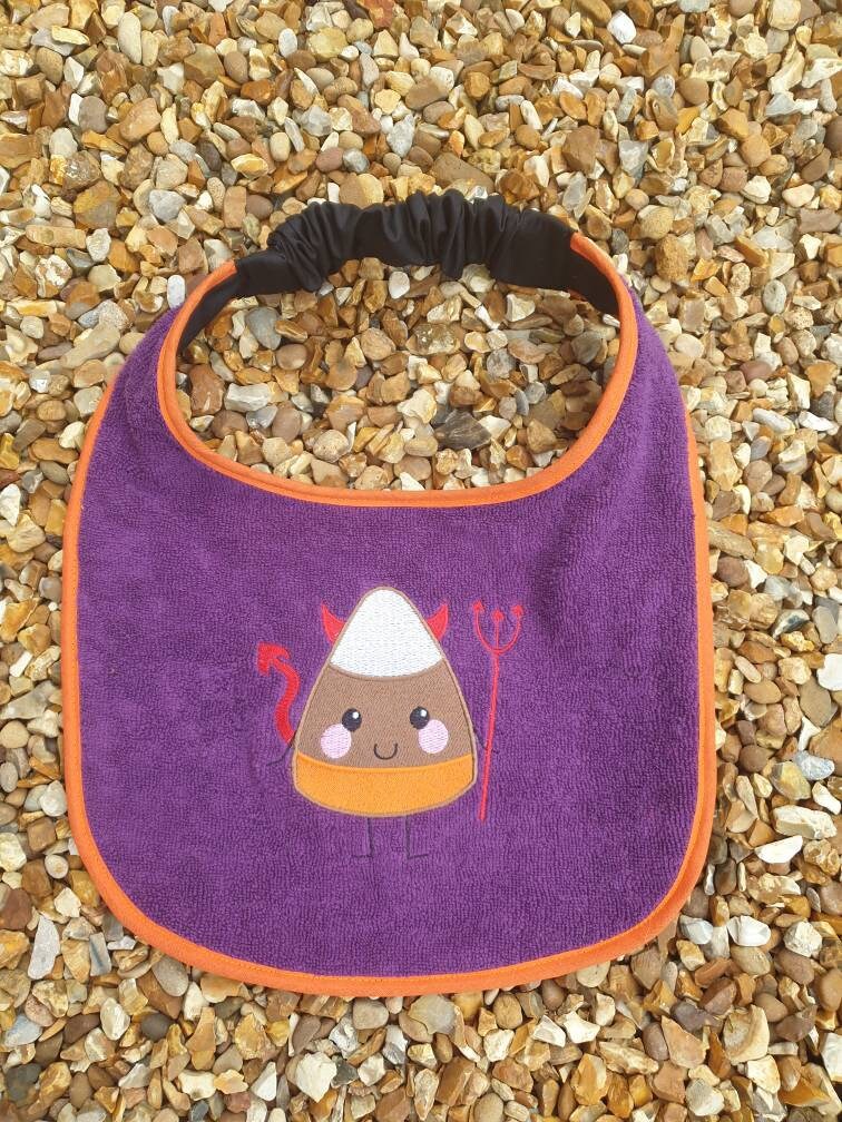 Large Breed Dog Bib: Absorbent Terry Towel, Halloween Costume