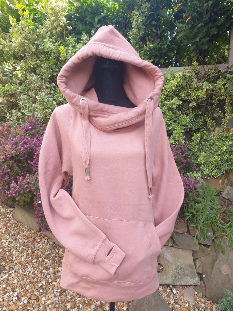 Personalized Embroidered Cross Neck Hoodie: Custom Logo Unisex Sweatshirt