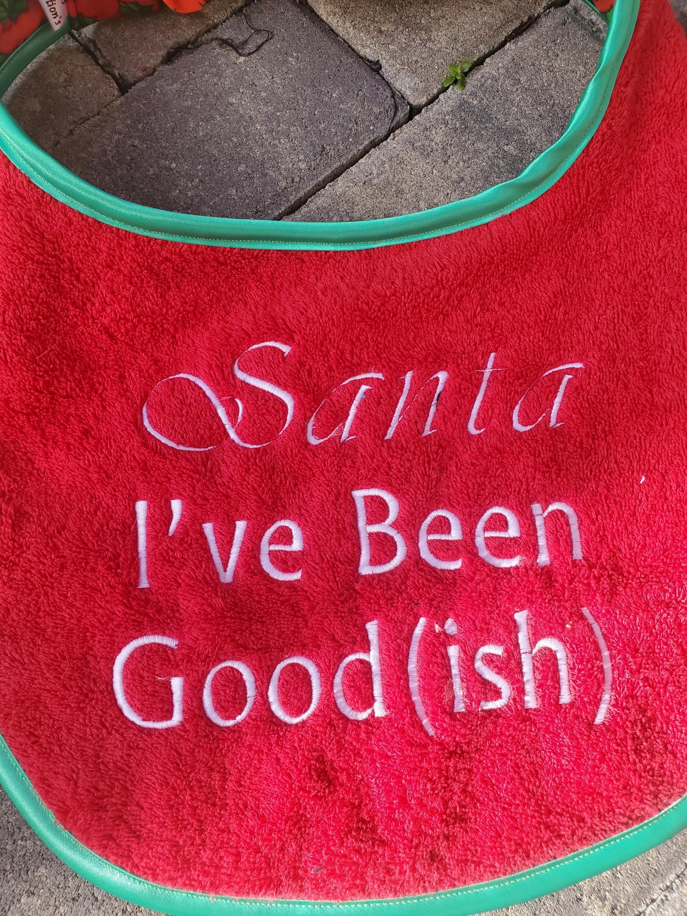 Personalized Large Dog Bib: Terry Towel Slobber Bib for Newfoundland