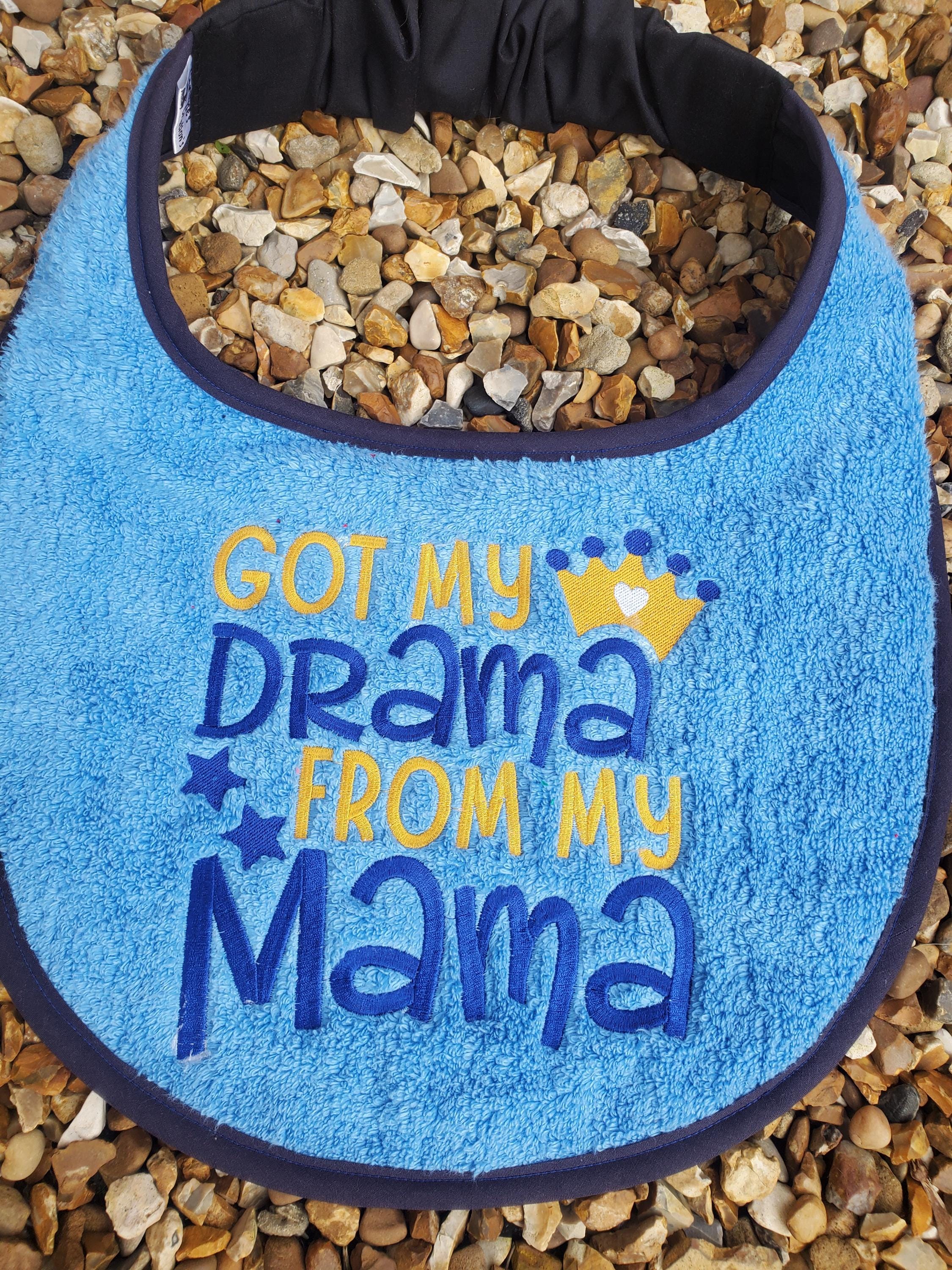 Personalized Large Breed Dog Bib: Terry Towel Slobber Catcher