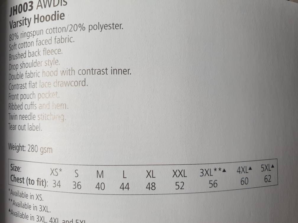 Embroidered Hoodie: Funny Saying, Unisex Adult Hoodie