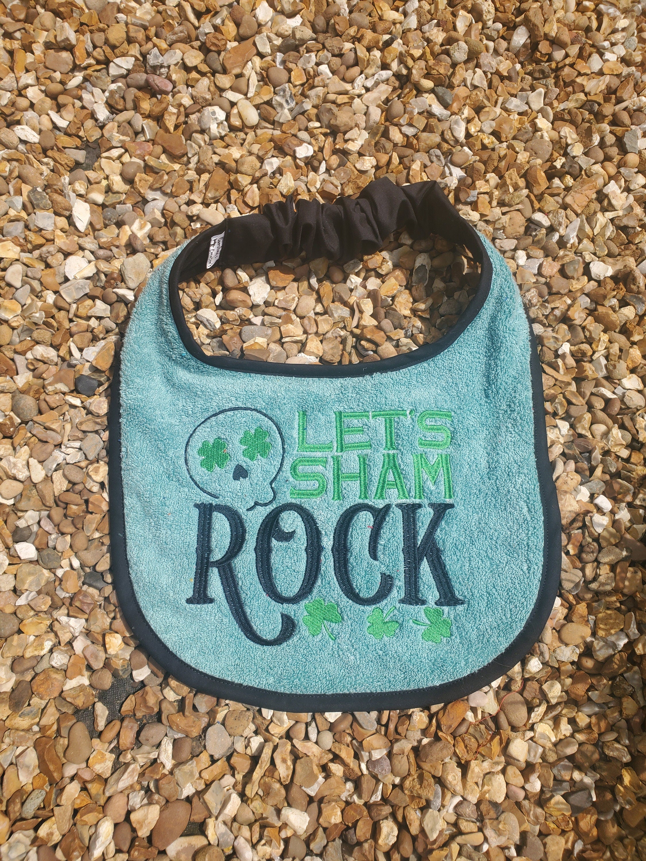 Large Breed Dog Bib: Terry Towel Slobber Catcher, Newfoundland Bib