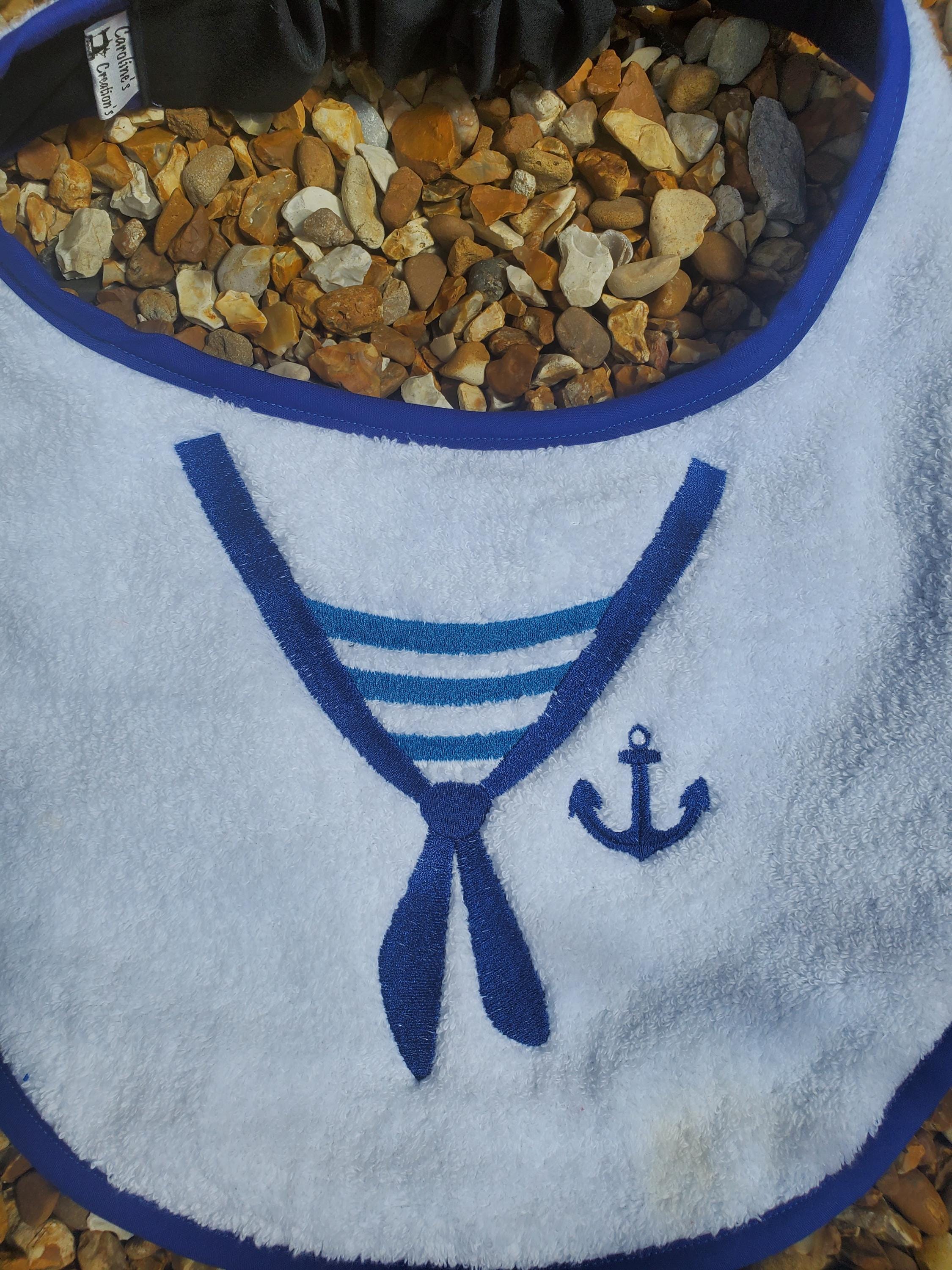 Large Breed Dog Bib: Absorbent Terry Towel, Newfoundland, Personalized