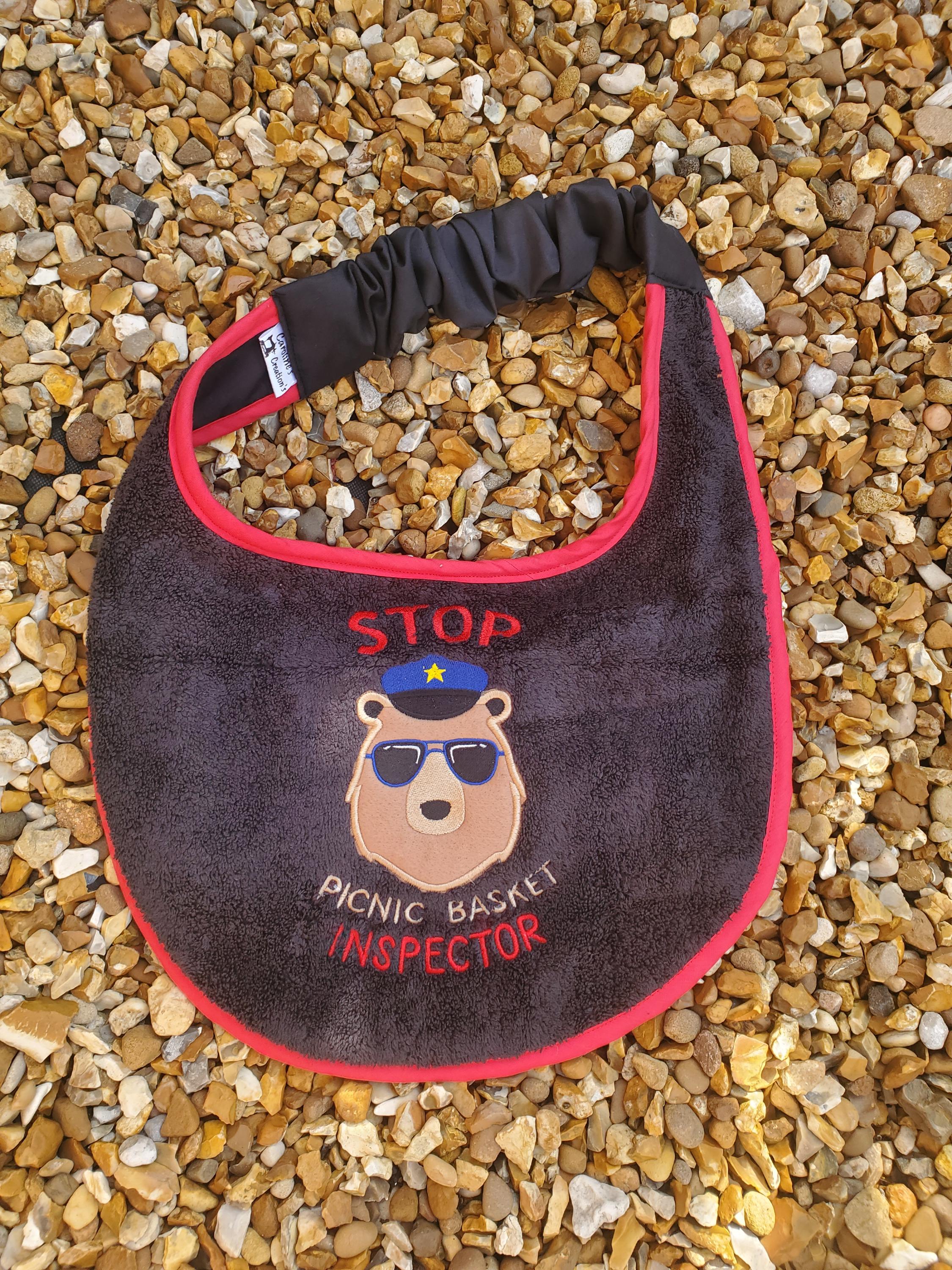 Personalized Large Breed Dog Bib: Absorbent Terry Towel, Newfoundland Bib