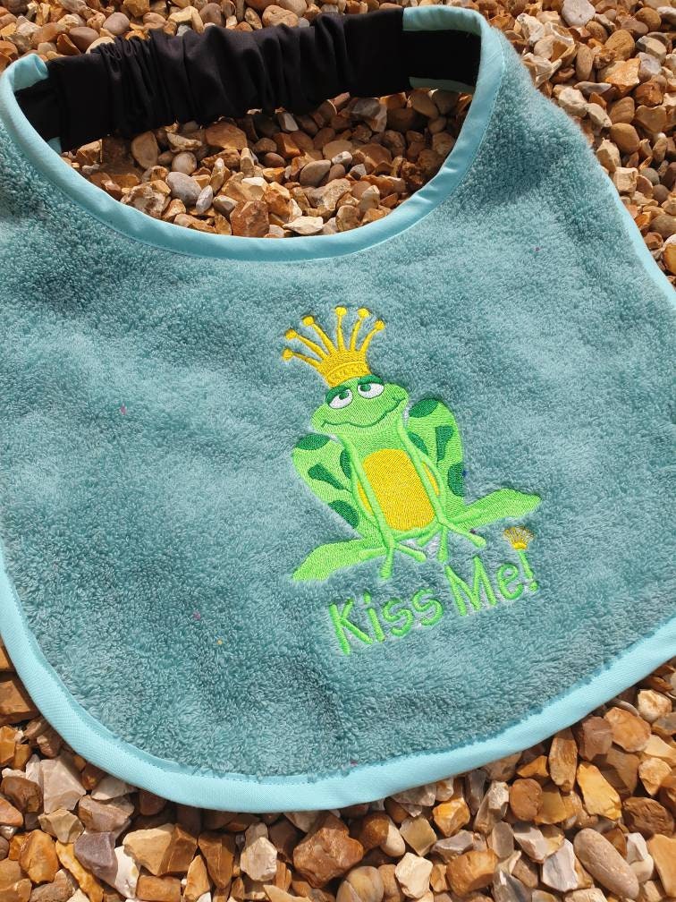 Large Dog Drool Bib: Terry Towel, Newfoundland Breed