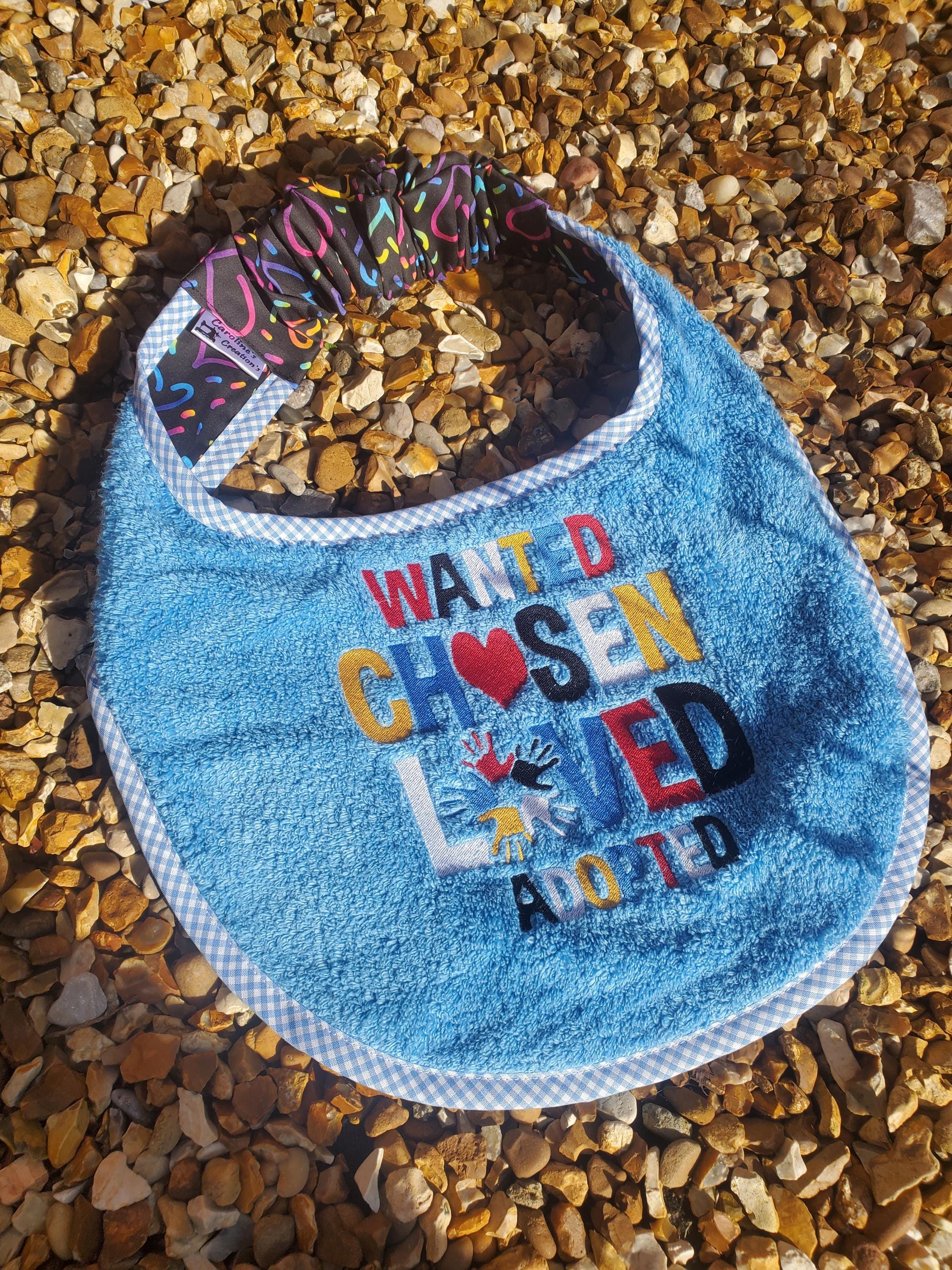 Personalized Large Breed Dog Bib: Absorbent Terry Towel, Newfoundland Bib