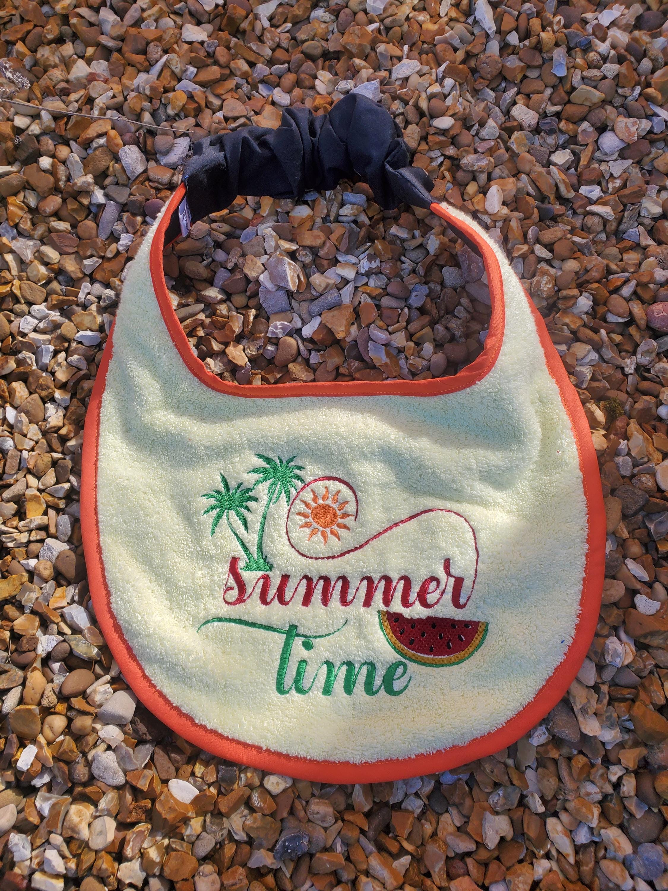 Large Breed Dog Bib: Absorbent Terry Towel, Newfoundland, St Bernard