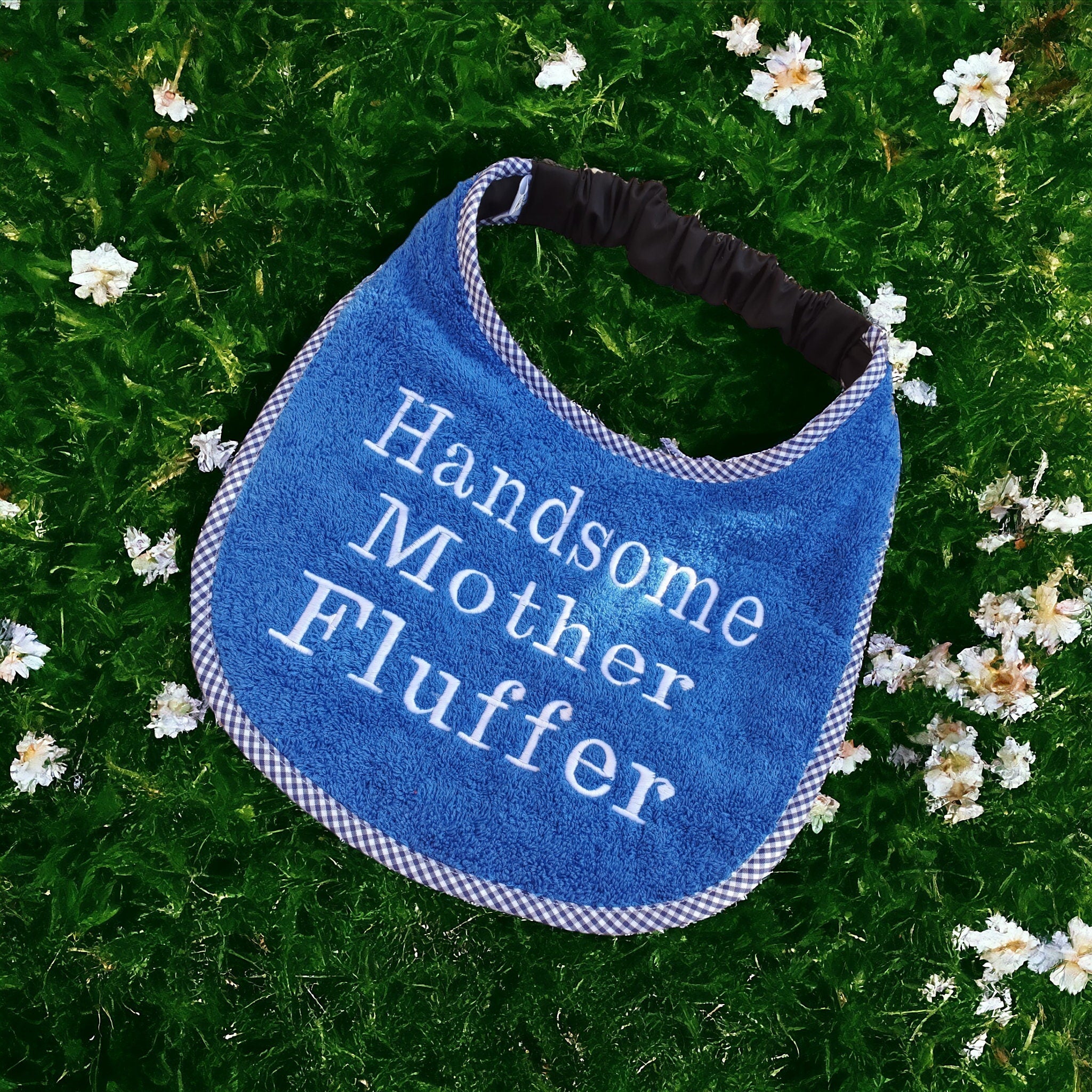Large Breed Dog Bib: Terry Towel Slobber Bib, Newfoundland, St Bernard