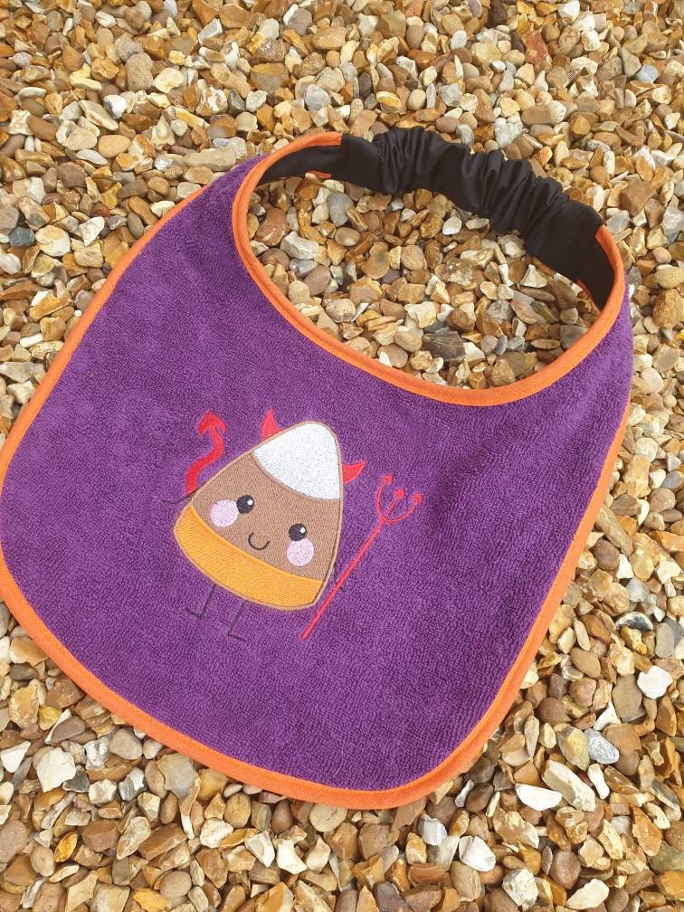 Large Breed Dog Bib: Absorbent Terry Towel, Halloween Costume