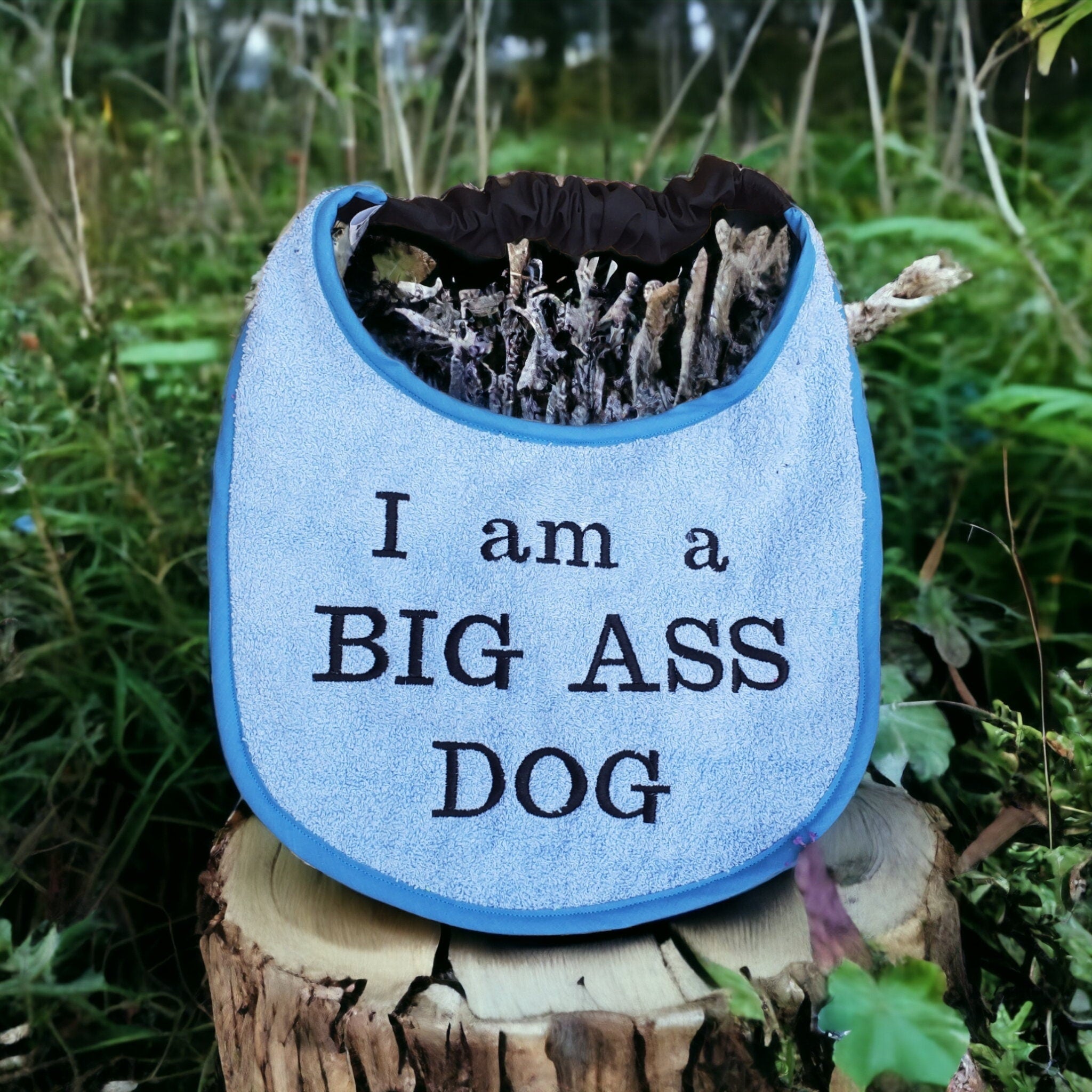 Large Breed Dog Bib: Absorbent Terry Towel, Newfoundland, St Bernard