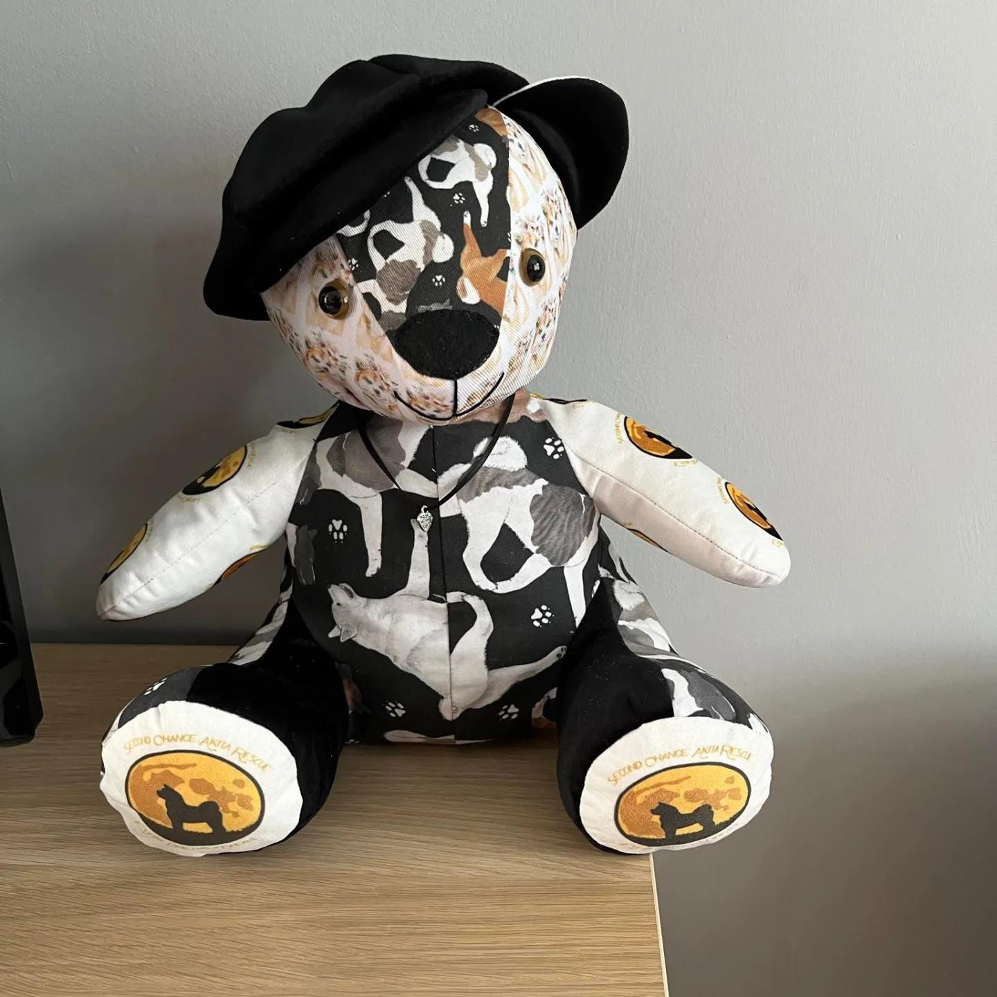 Personalized Memory Bear Keepsake: Bereavement, Graduation, Baby Clothes