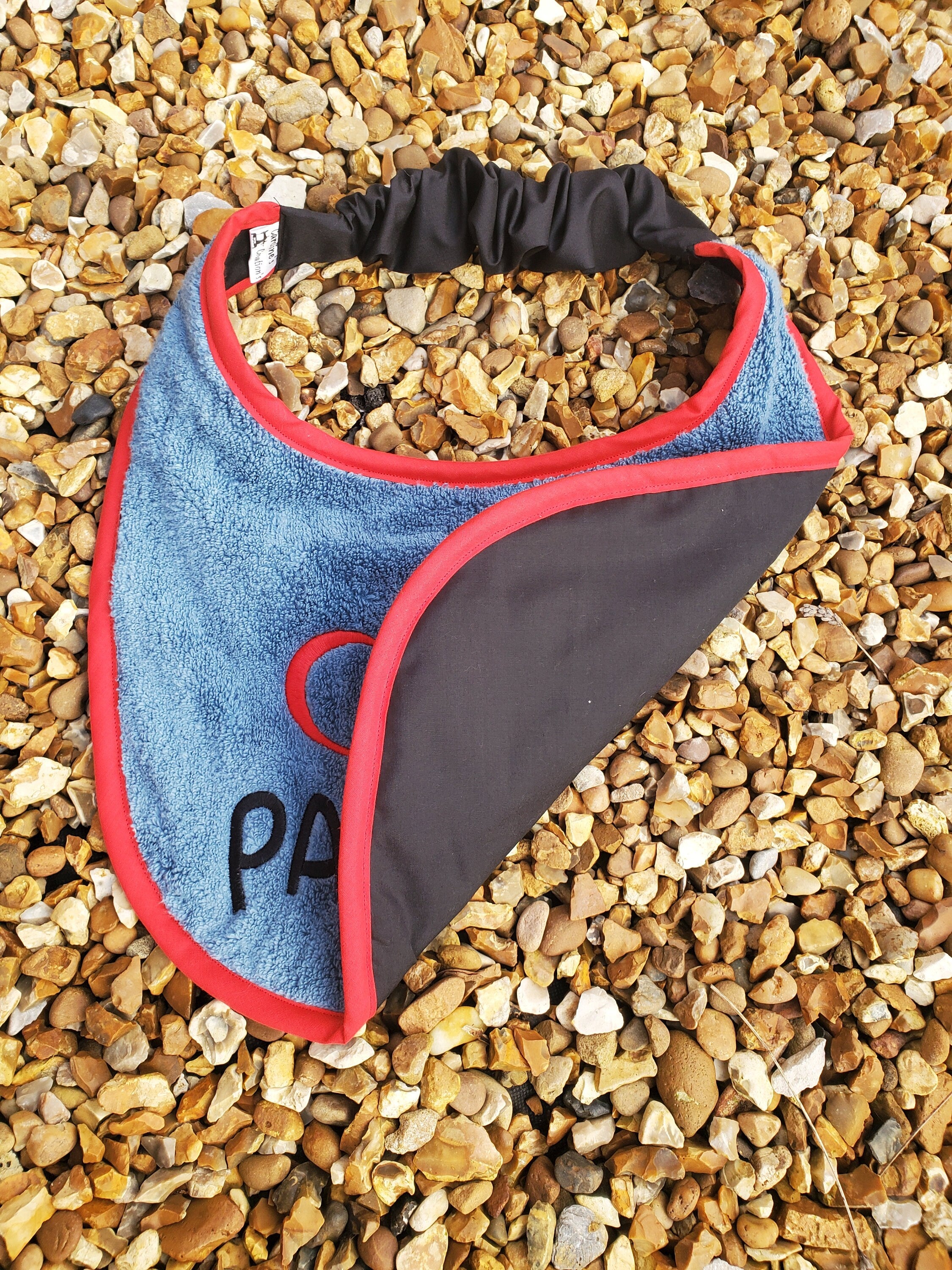 Large Breed Dog Bib: Absorbent Terry Towel, Newfoundland, St Bernard