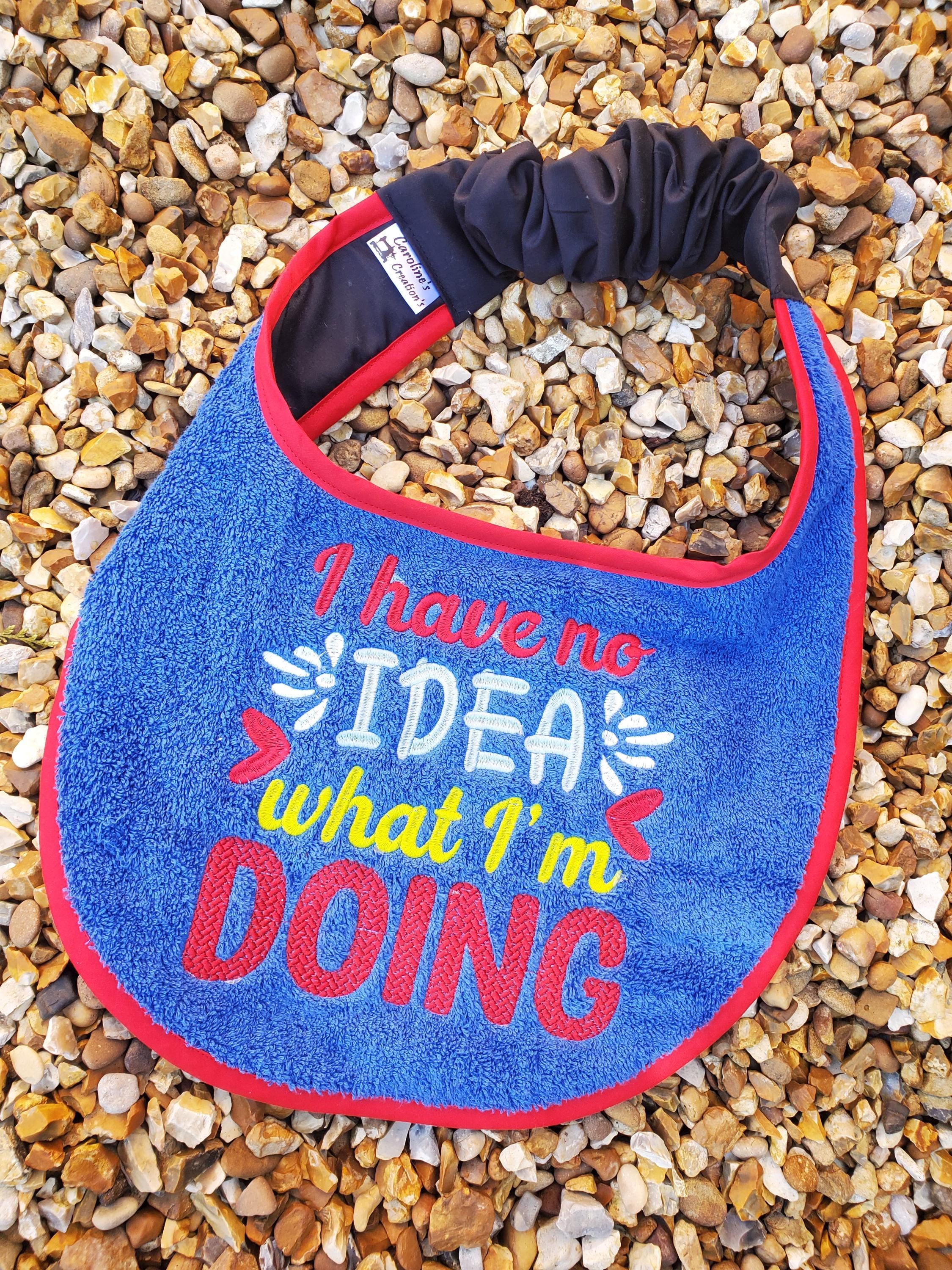 Large Breed Dog Bib: Terry Towel Slobber Catcher, Newfoundland Bib