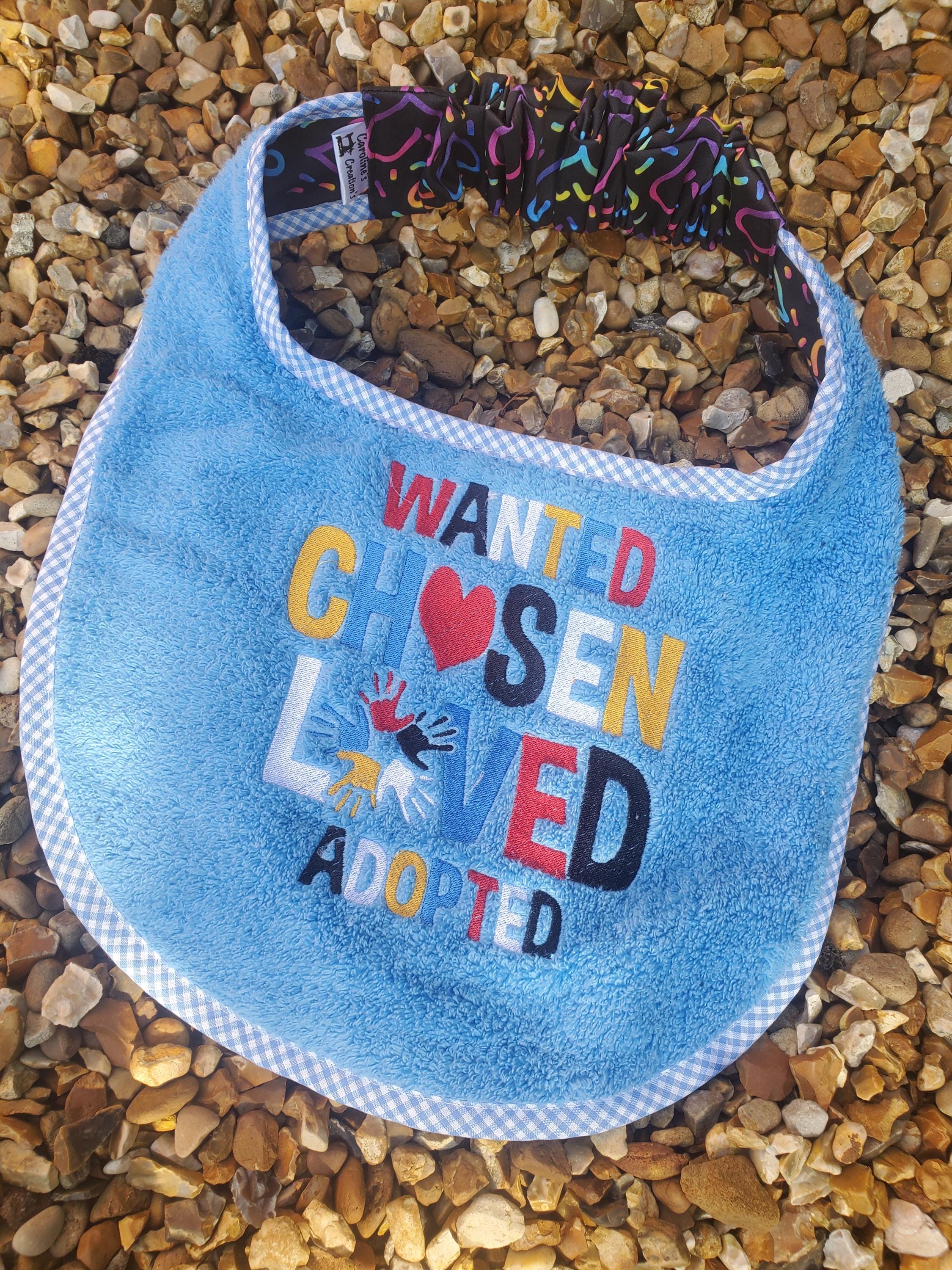 Personalized Large Breed Dog Bib: Absorbent Terry Towel, Newfoundland Bib